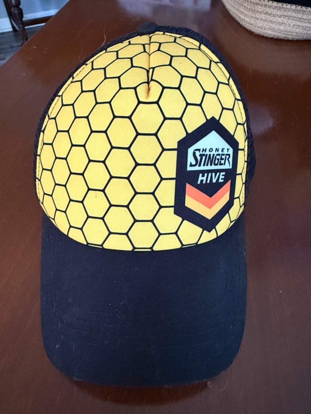 Boco Gear Technical Snap Back Trucker Hat Honey Stinger Hive